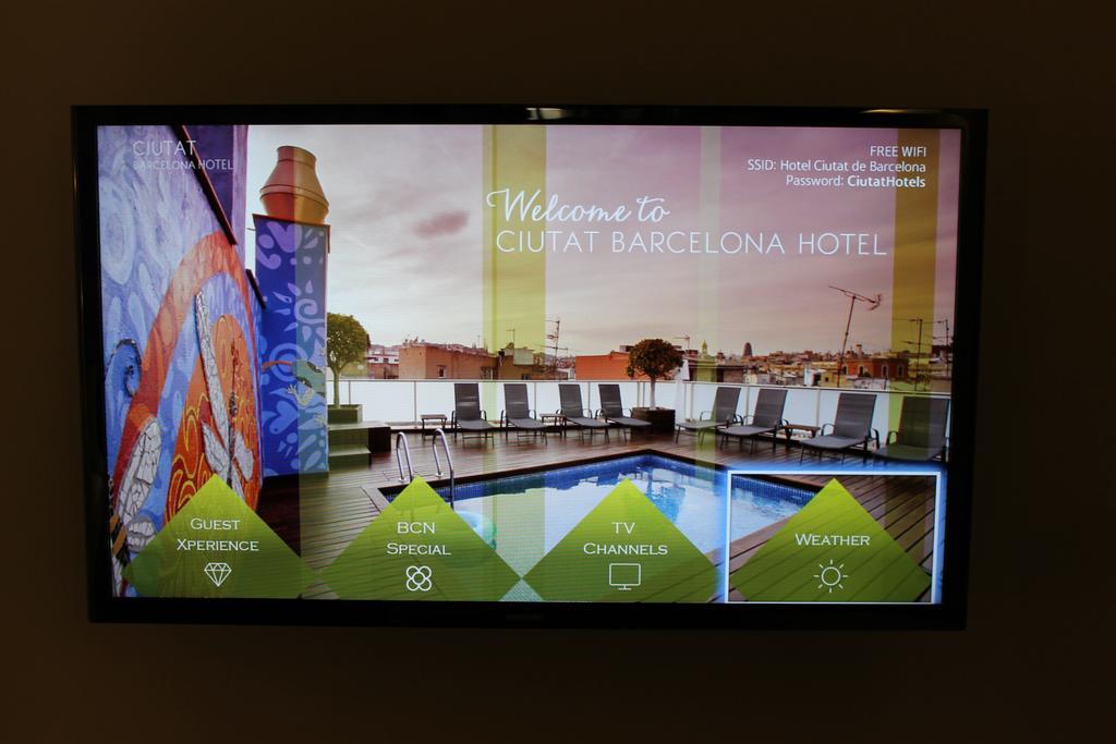 ซิวตัต เด บาร์เซโลนา Hotel ภายนอก รูปภาพ